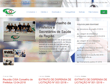 Tablet Screenshot of cisaijui.com.br